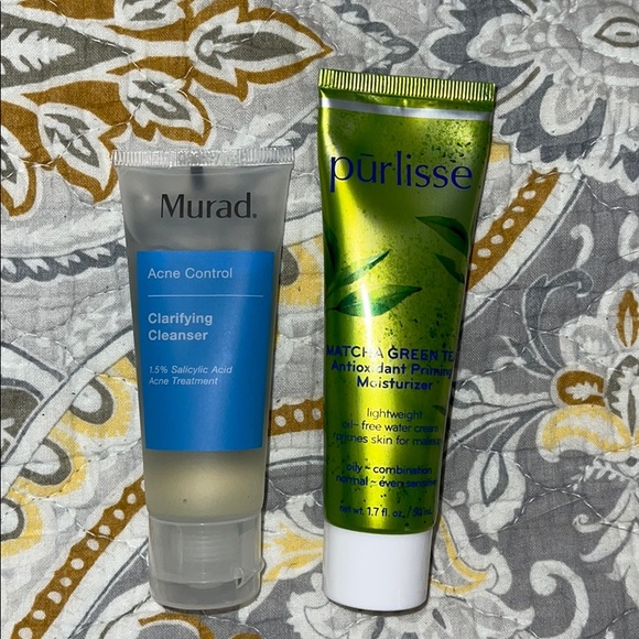 Murad clarifying cleanser & Purlisse Matcha primer - Picture 1 of 6